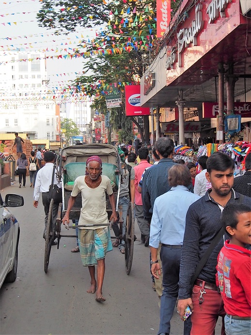 rickshaws pullers  